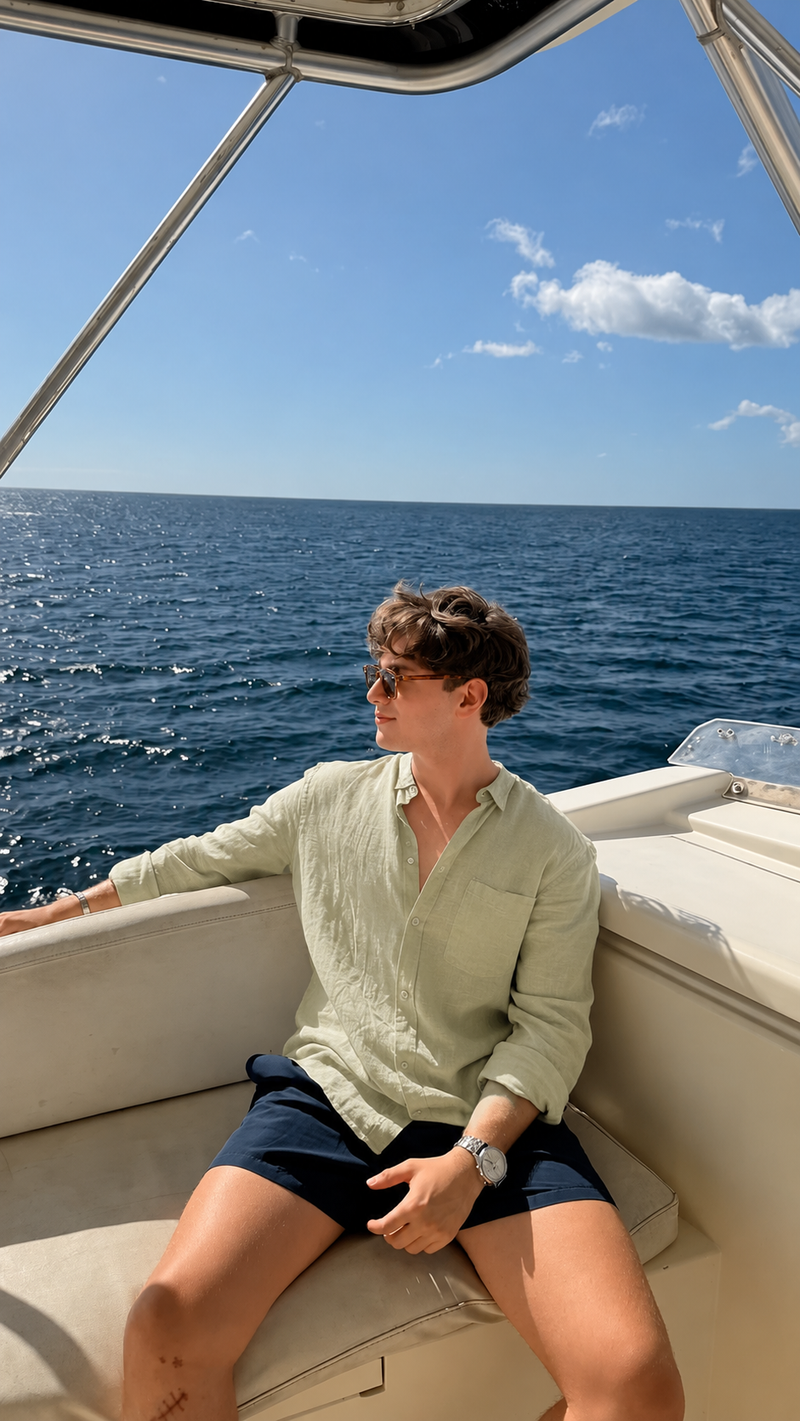 Cape Town - 100% Linen Shirt