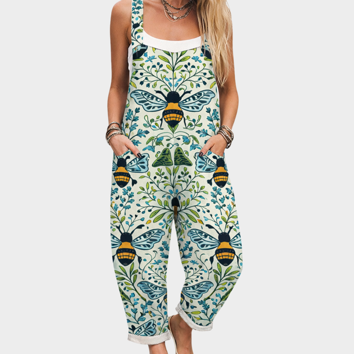 Comfortable Printed Jumpsuit