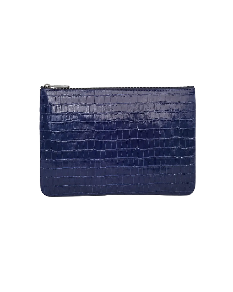 Crocodile Embossed Pouch