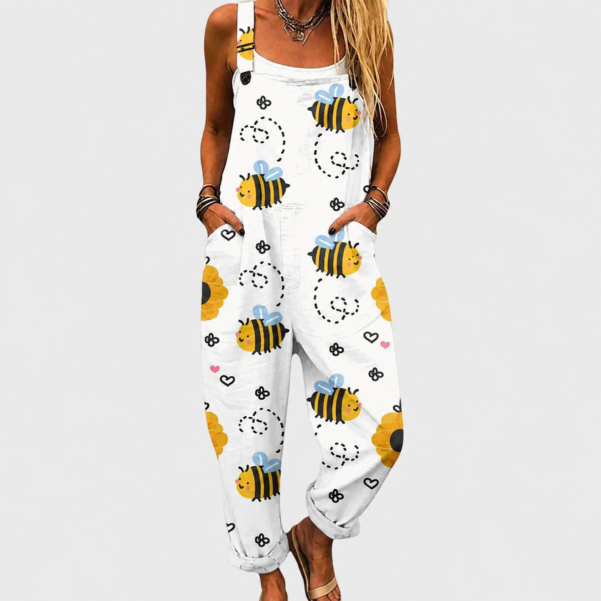 Comfortable Printed Jumpsuit
