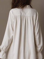 Lucia | Lace Detail Shirt Dress