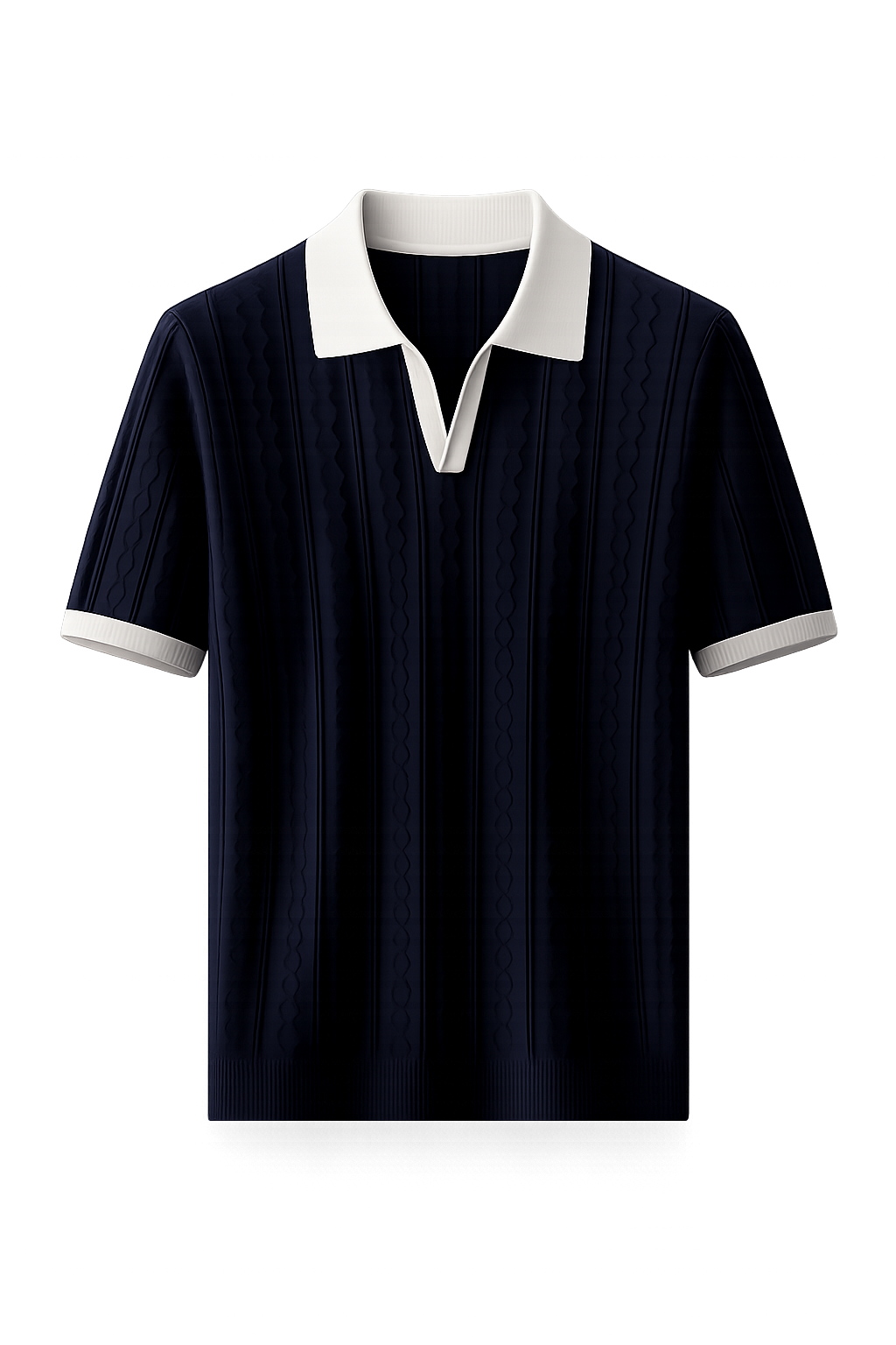 Textured Polo Shirt