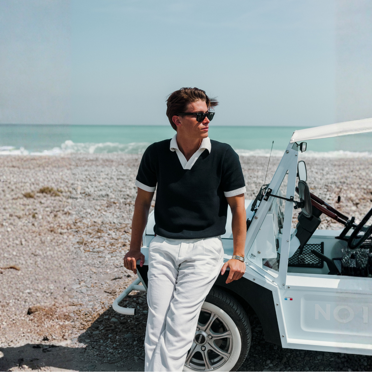 Textured Polo Shirt