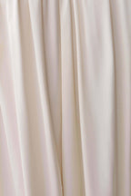 Adriana Satin Gathered Maxi Dress - Buttercream