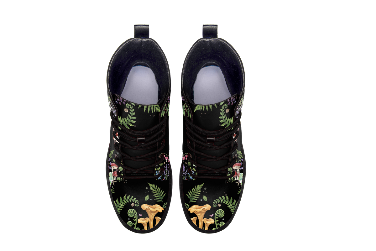 Digitalis Leather Boots