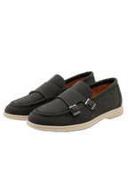 Double Buckle Loafers