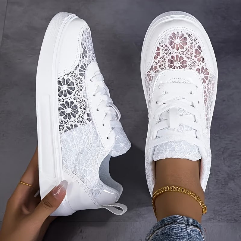 Lonneke | Elegant Lace Sneakers