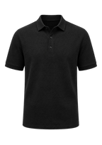 Black Short Sleeve Polo Shirt