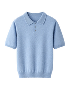 Premium Cashmere Classic Polo Shirt