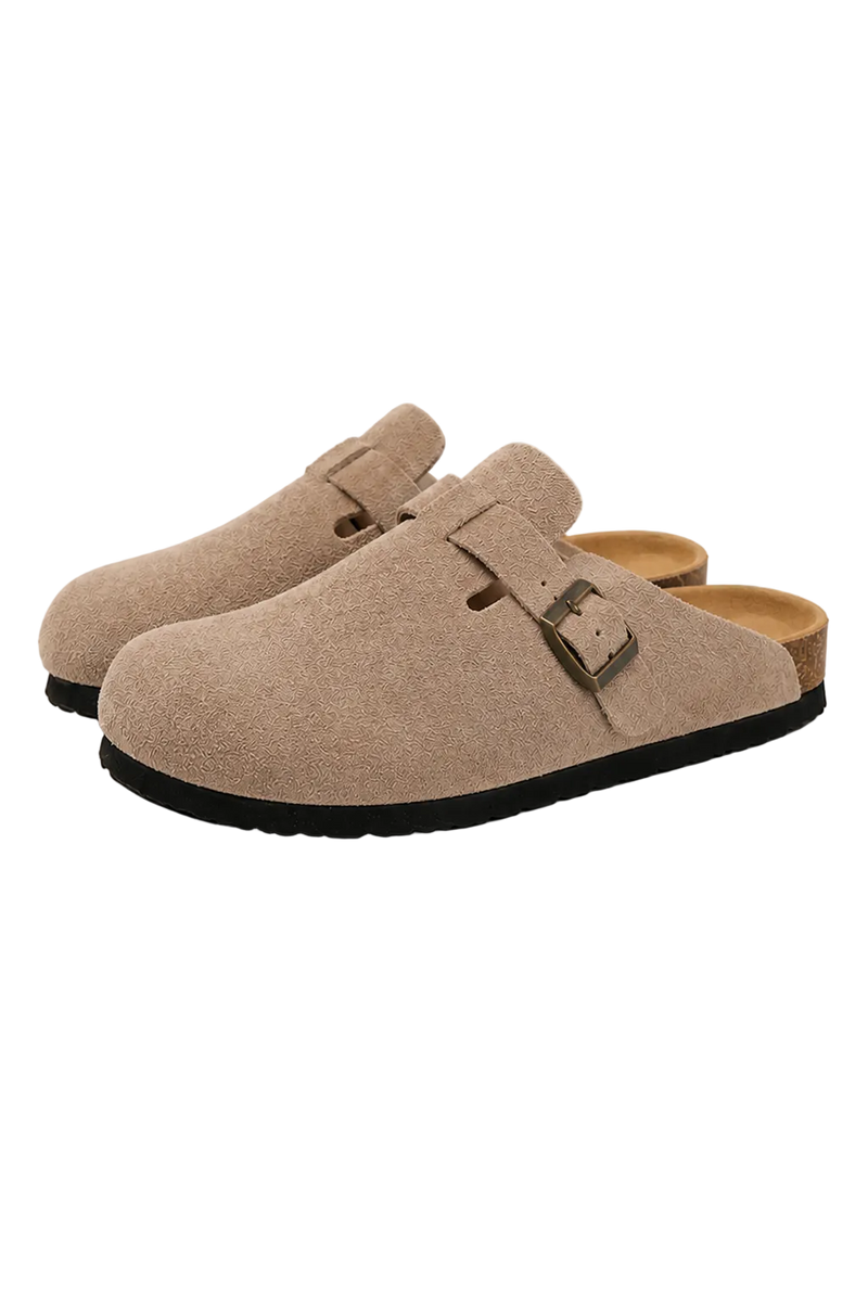 Old Money Suede Clogs