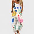 Comfortable Printed Jumpsuit