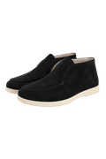 Old Money High Suede Loafers