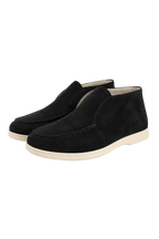Old Money High Suede Loafers