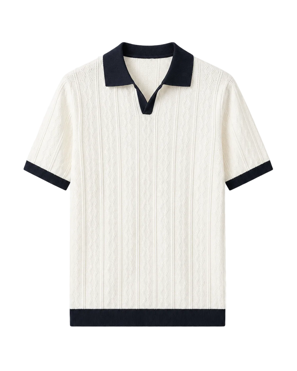Textured Polo Shirt