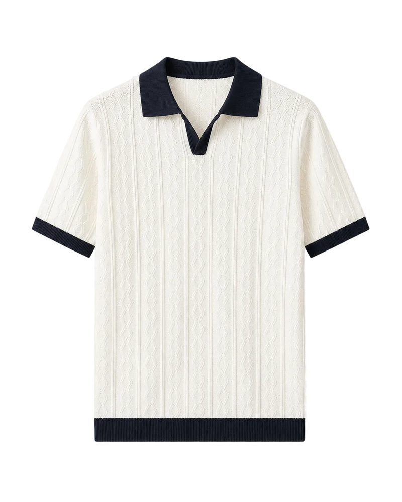 Textured Polo Shirt