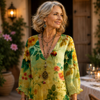 Simone | Floral Midi Dress