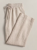 100% European Linen Wide Leg Pants