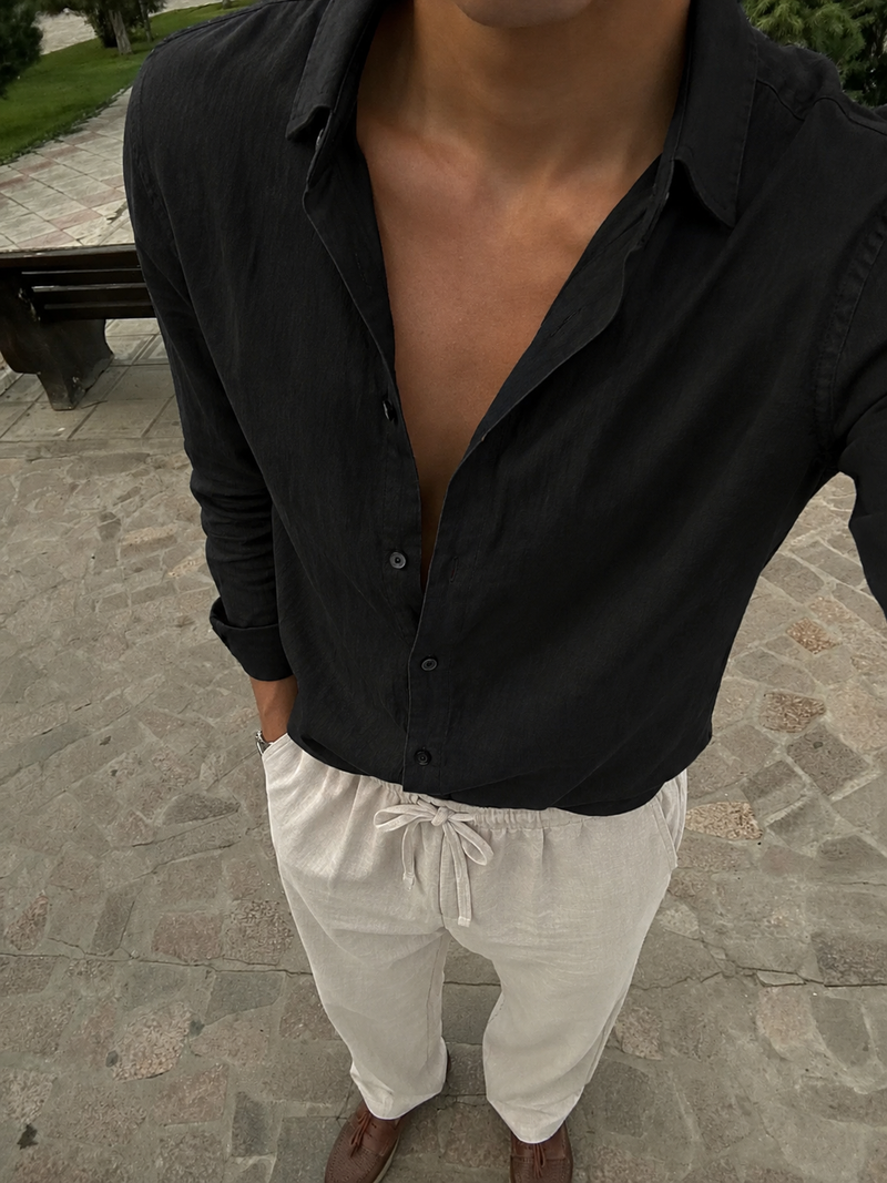 Cape Town - 100% Linen Shirt
