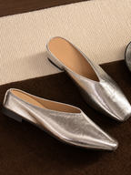 Vale Leather Flats