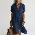Camille | Midi Shirt Dress