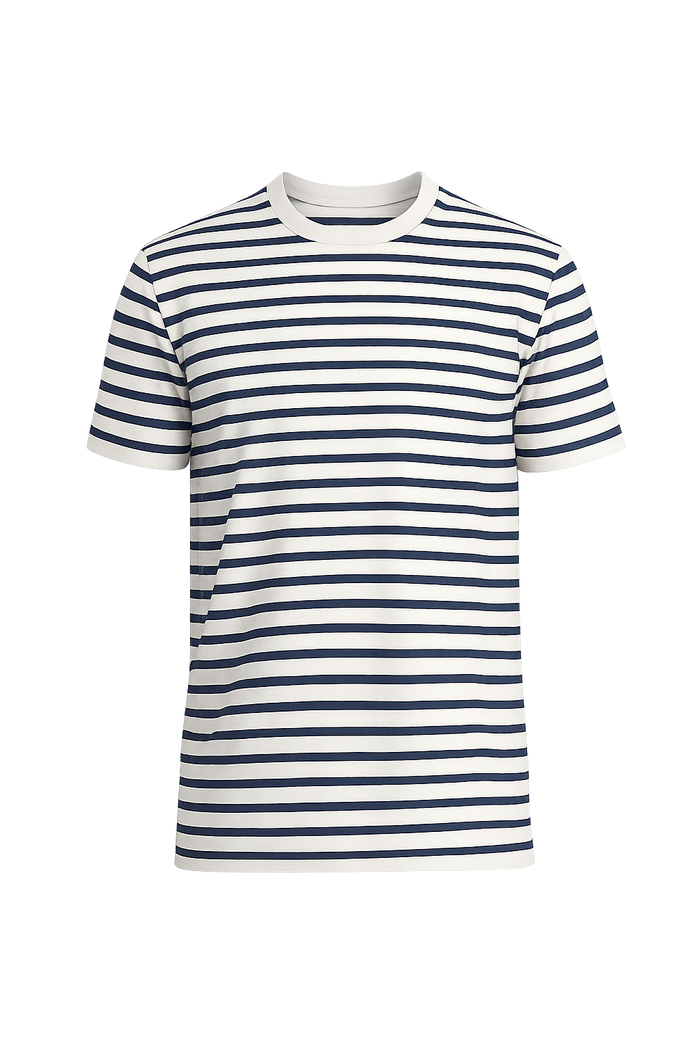 Breton striped Cotton-Linen T-shirt