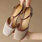 Isava | Vintage Comfort Mid Heel Shoes
