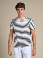 Breton striped Cotton-Linen T-shirt