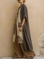 Alessia | Complete Bohemian Long Embroidered