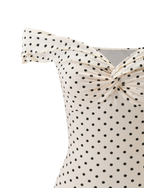 DENALI TOP - CREAM DOT