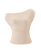 ALYSSA OFF SHOULDER TOP - CREAM