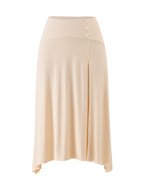 ALYSSA HI LO SKIRT - CREAM