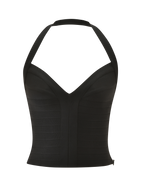 SYDEL BANDAGE TOP - BLACK
