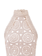 SYNTHIA CROCHET TOP - CREAM