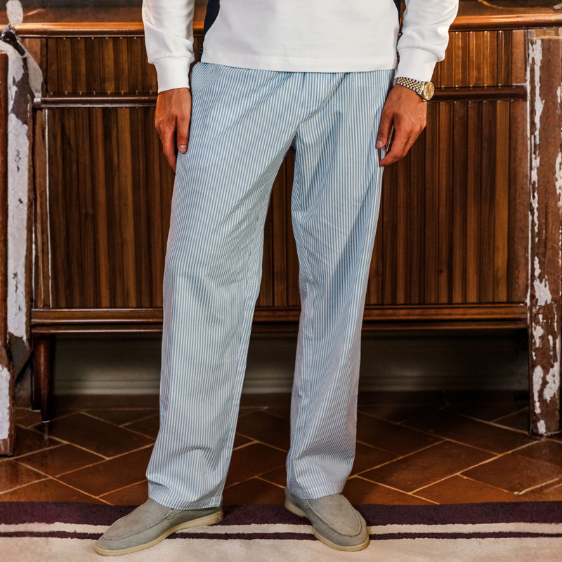 Yacht Club Striped Pants