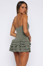khaki Playsuit