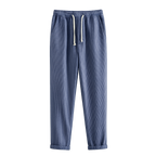 Striped Linen Trousers Men