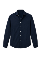 Portofino Linen Shirt | Navy