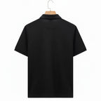 Black Short Sleeve Polo Shirt