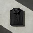 Black Short Sleeve Polo Shirt