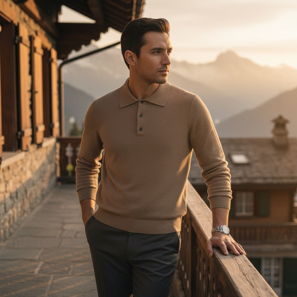 Cashmere Polo Shirt