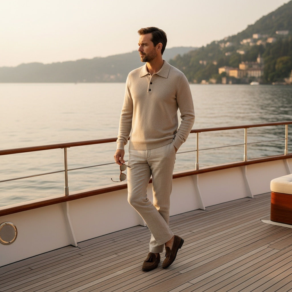 Cashmere Polo Shirt