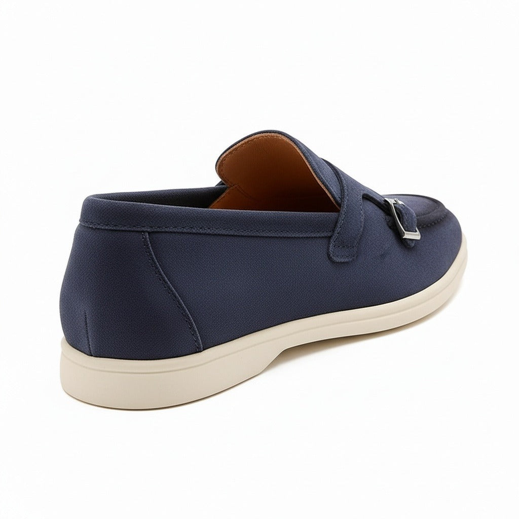 Double Buckle Loafers
