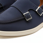 Double Buckle Loafers