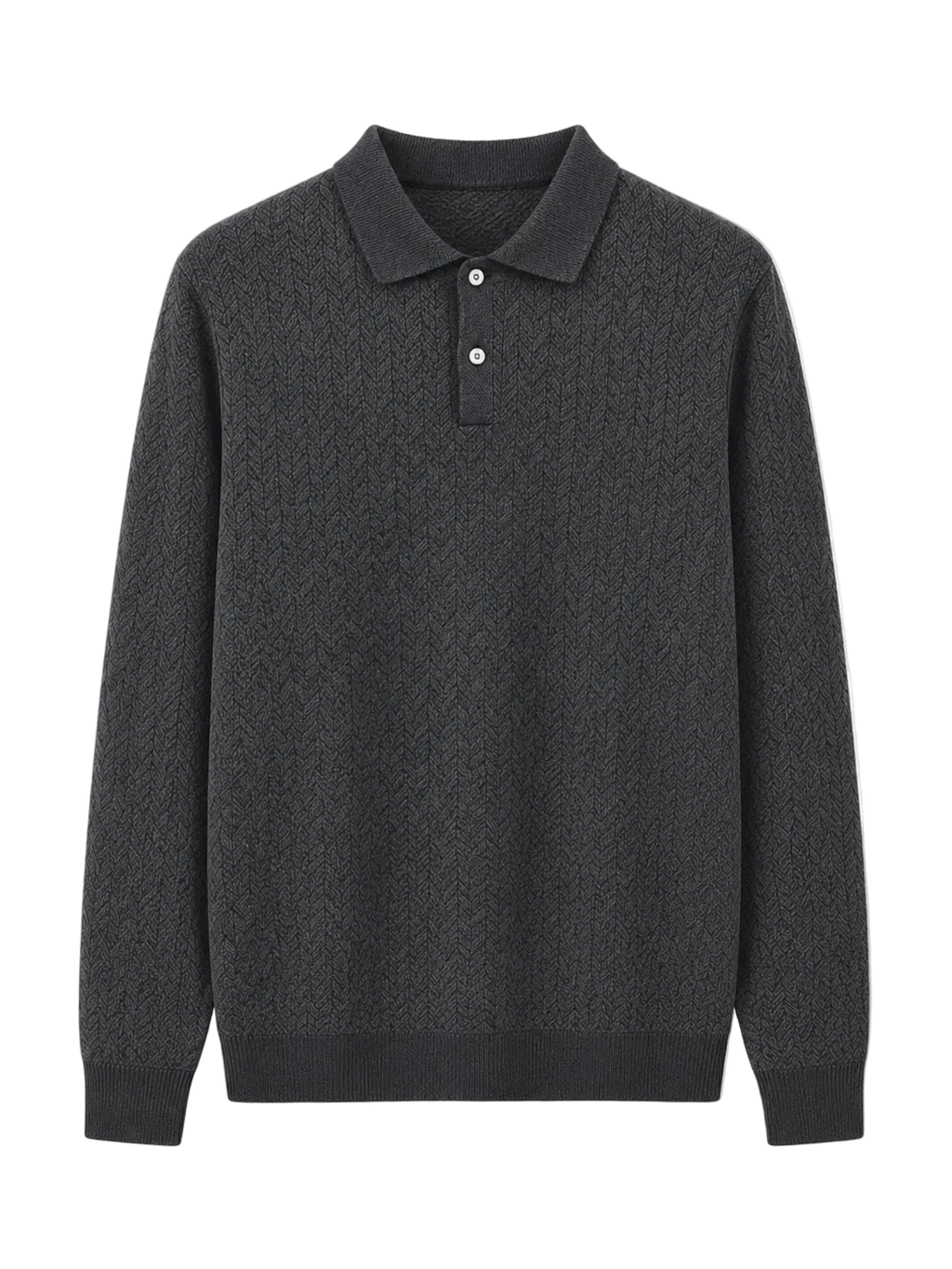 Long Sleeve Textured Shirt
