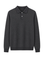 Long Sleeve Textured Shirt