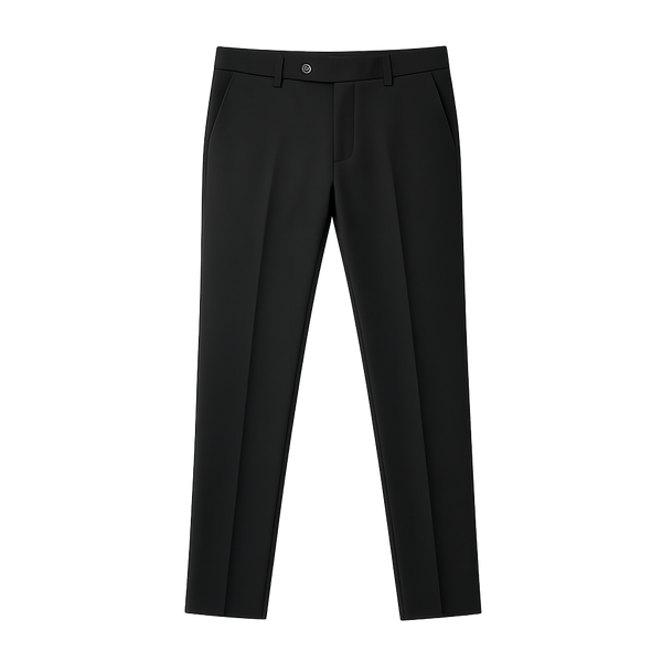 Mens Black Suit Trousers