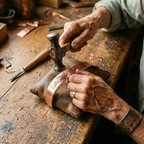 Rowan | Embossed Dragon-Motif Magnetic Copper Cuff Bracelet