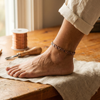 Julia | Magnetic Copper Link Anklet