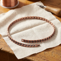 Holly | Mixed-Texture Copper Link Necklace