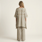 Kiara | Two-Piece Striped Linen Set